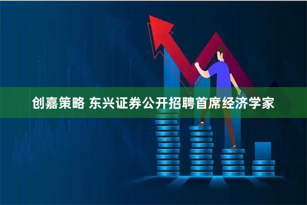 创嘉策略 东兴证券公开招聘首席经济学家